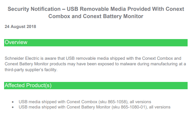 Malware na pendrive